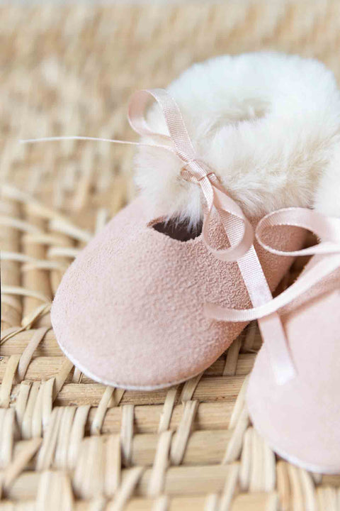 Chaussons - Douceur rose pâle - Image principale