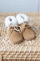 Chaussons - Sable imitation fourure