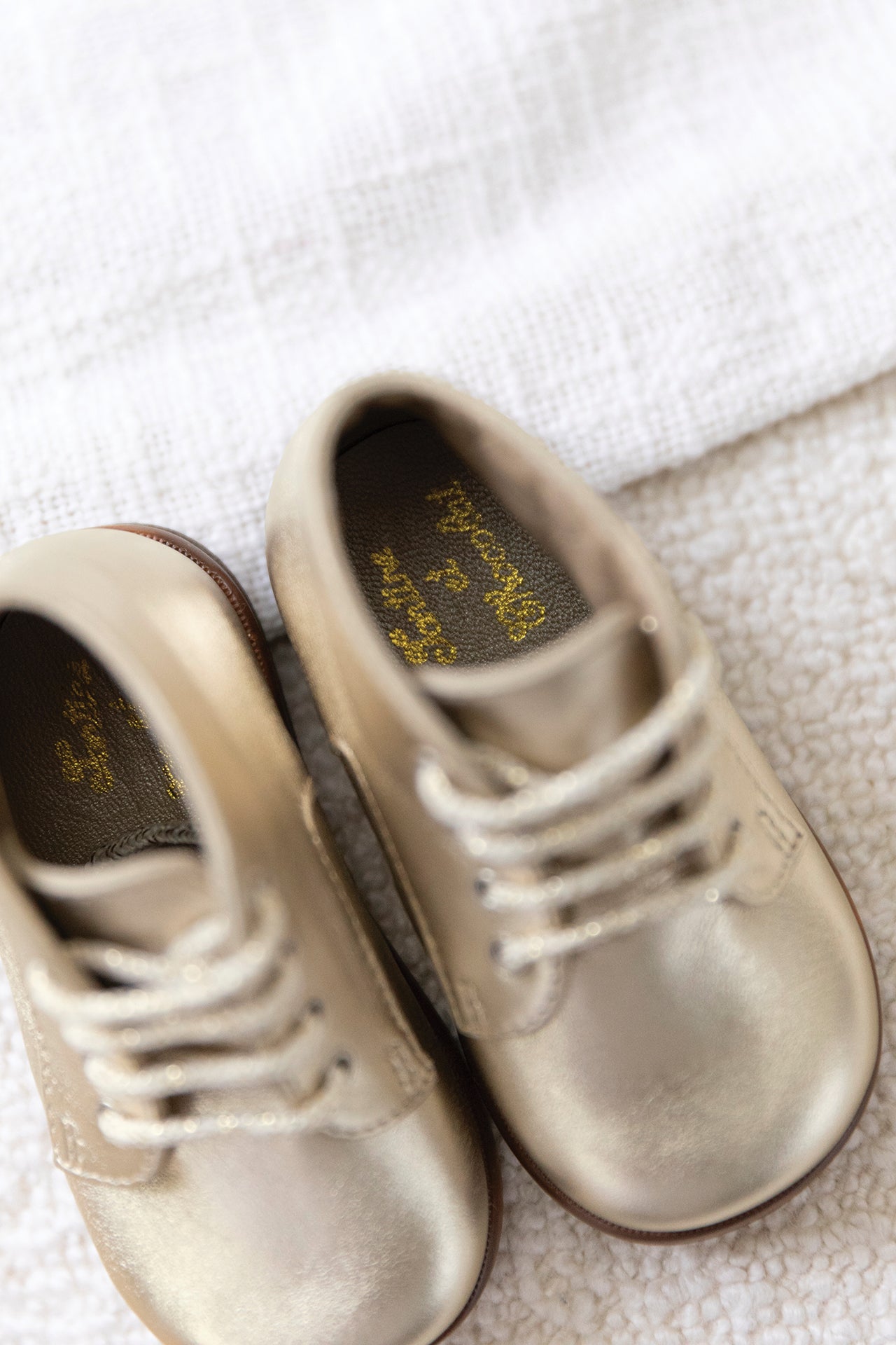 Derbies - Leder Golden