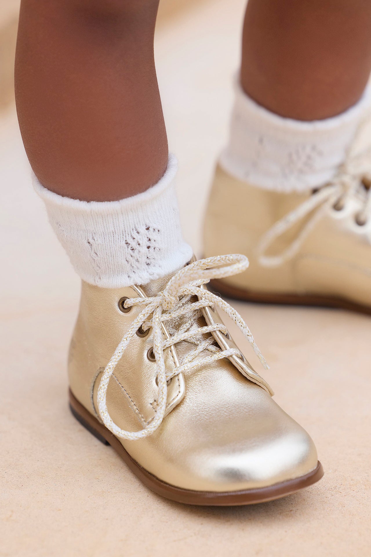 Derbies - Leder Golden