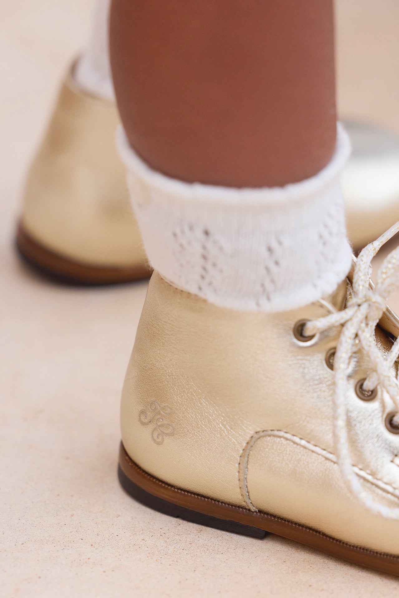 Derbies - Leder Golden