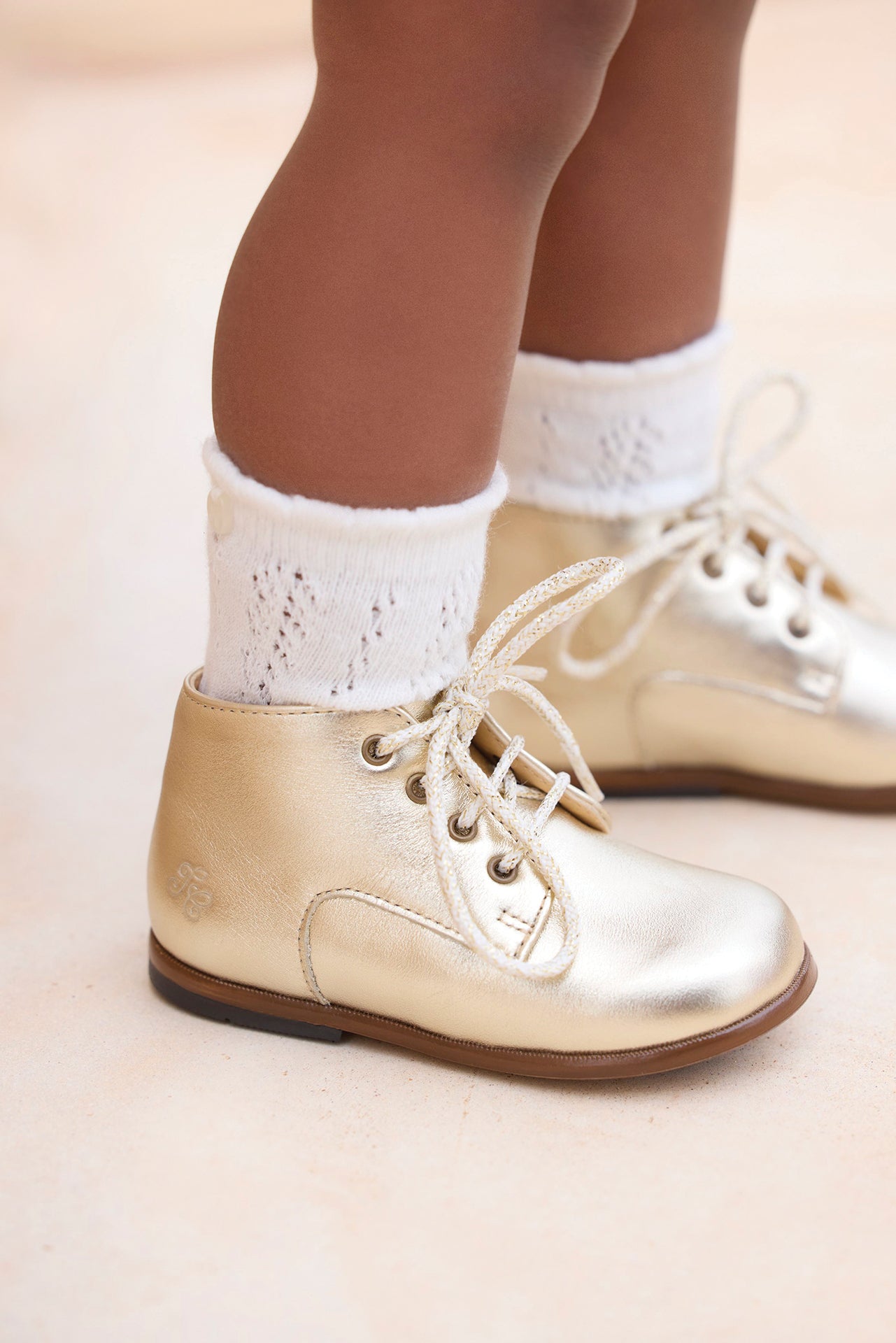 Derbies - Leder Golden