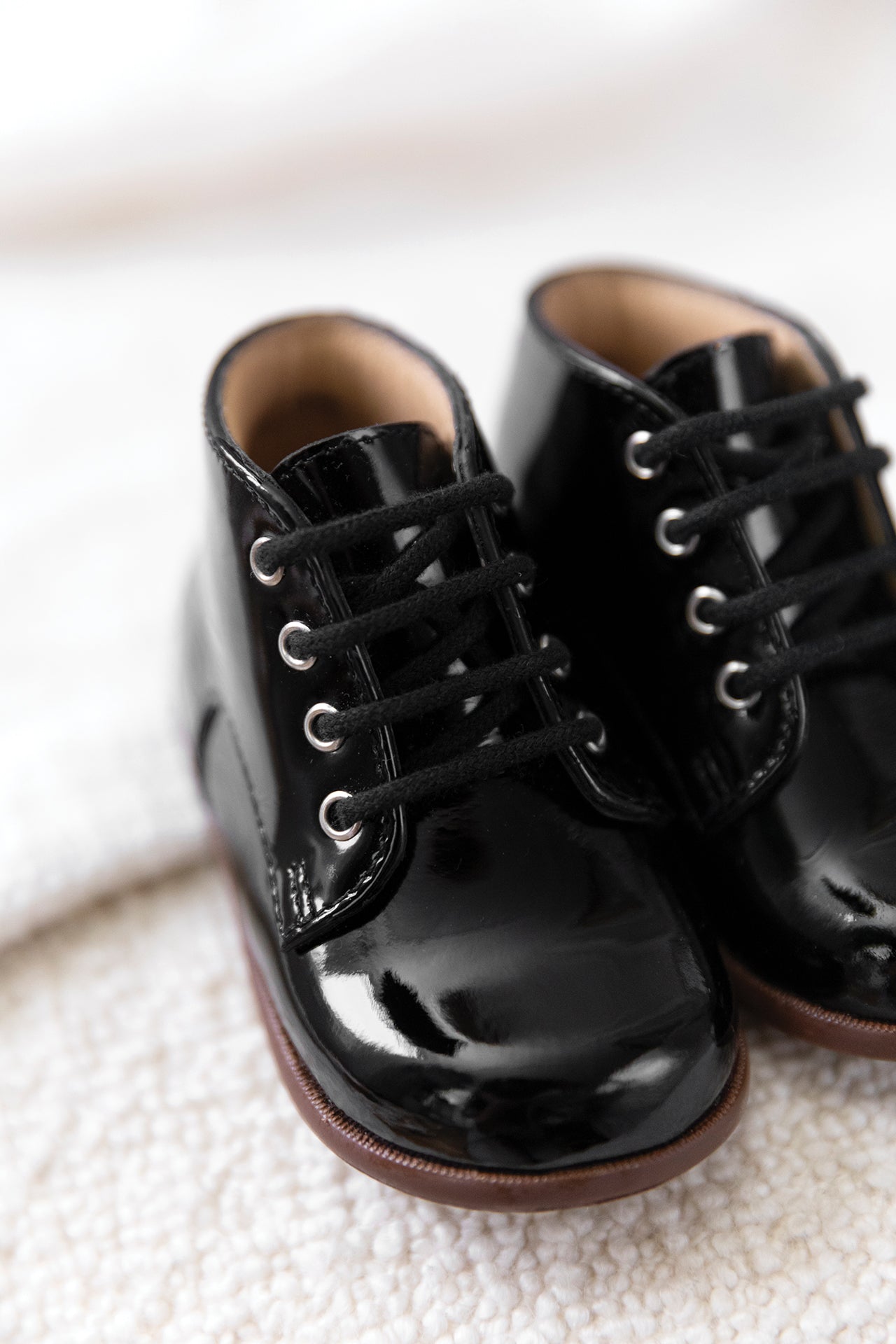 Derbies - Schwarz Lack