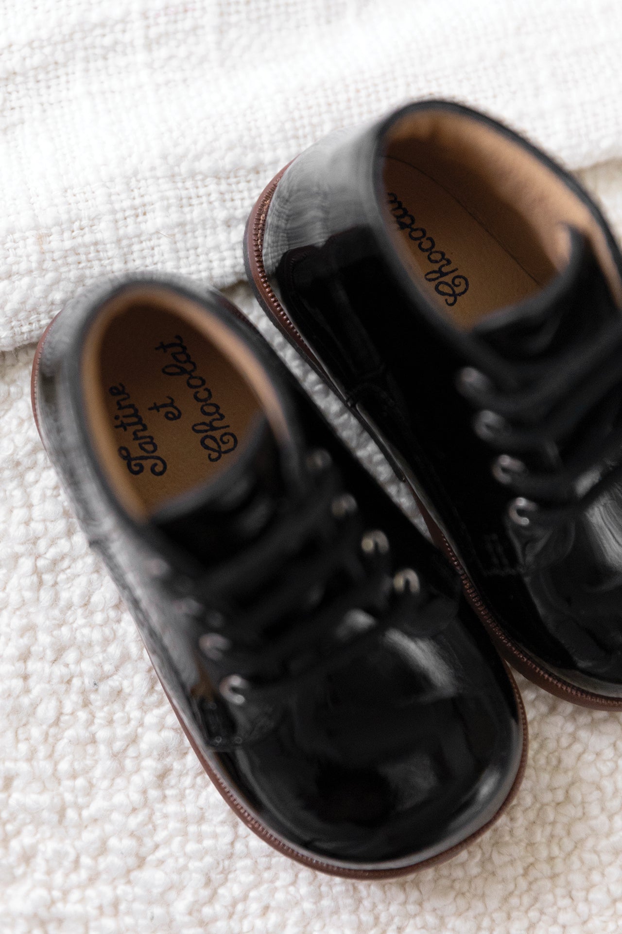 Derbies - Schwarz Lack