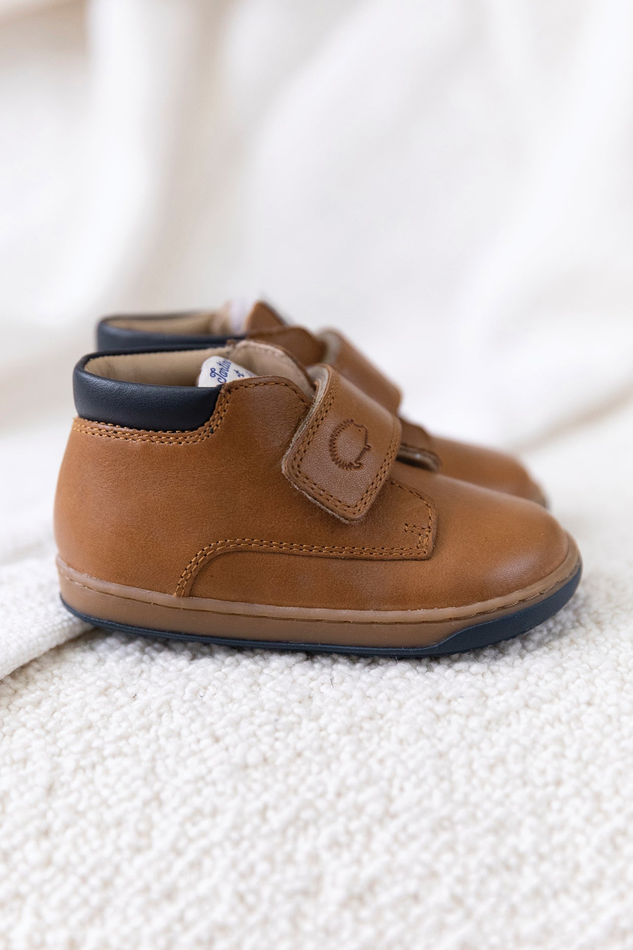 Ankle boots - leather Camel