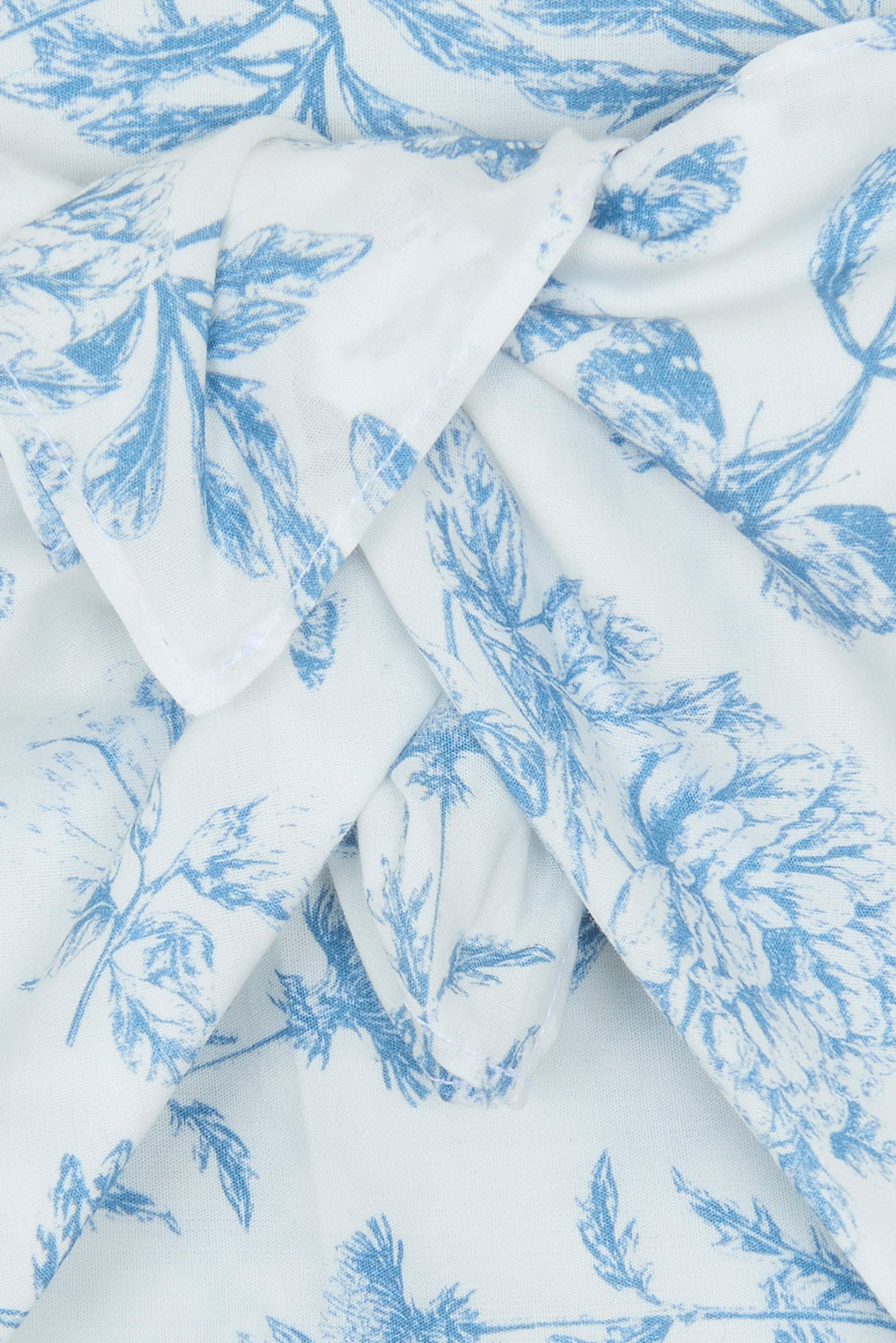 Schal - Blau DruckInspiration Toile de Jouy