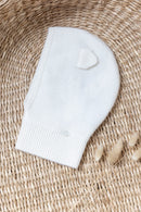 Cagoule - Ecru 100% cachemire