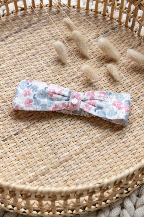 Stirnband - Himbeere floraler druck - Image principale