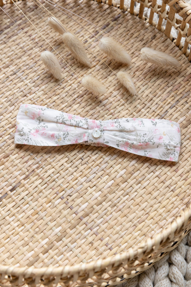 Bandeau - Kaki imprimé fleuri - Image principale