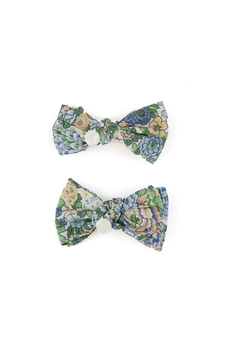 Barrette - Tissu liberty celadon - Image principale