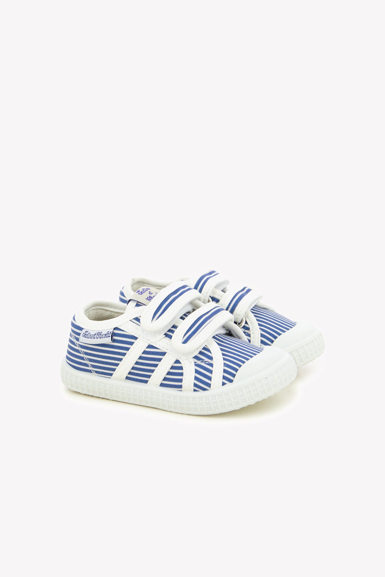 Baskets - Toile Stripes Blue