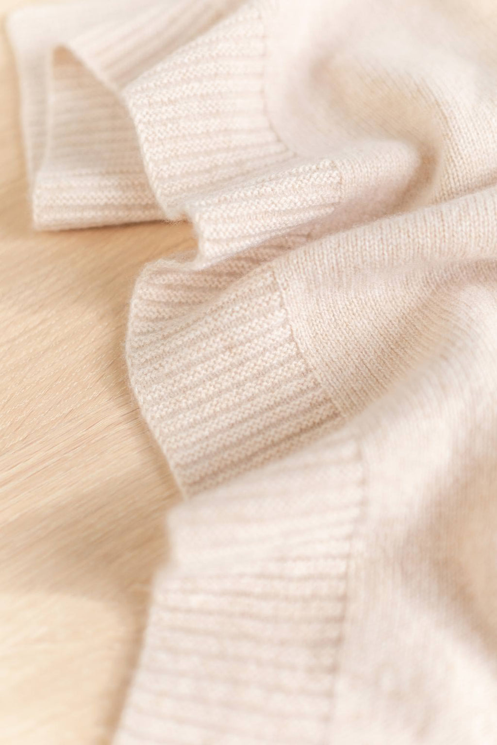 Throw Personalized - Cashmere Beige