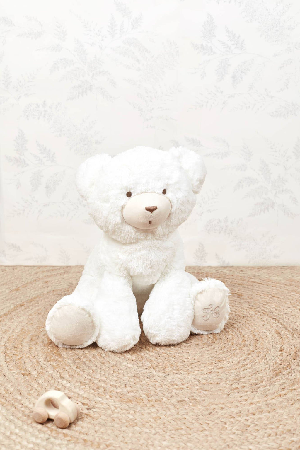 Bloeit de ijsbeer - 60 cm ecru