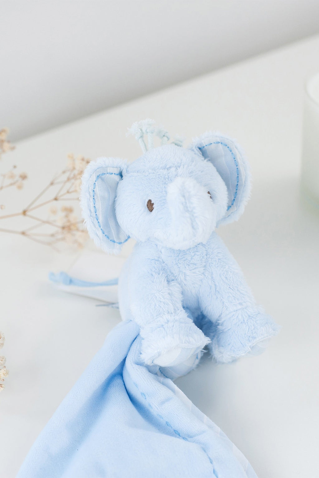 Ferdinand, el elefante - Doudou Azul cielo