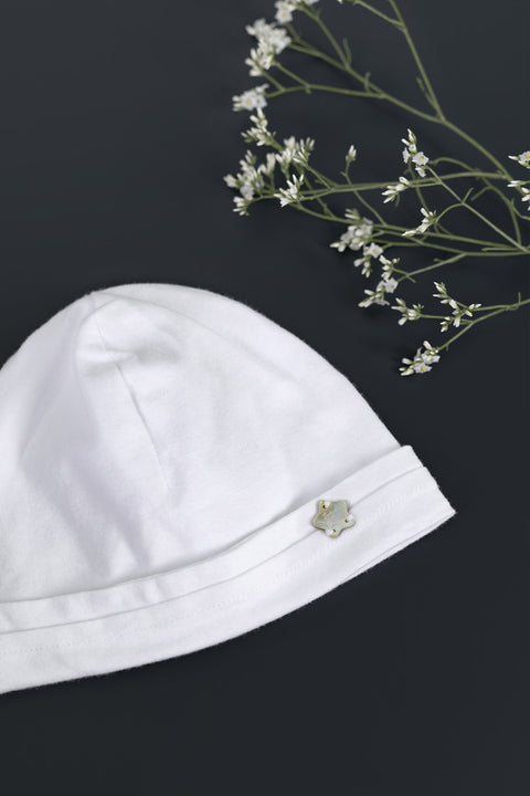 Bonnet - Monogramme blanc - Image principale