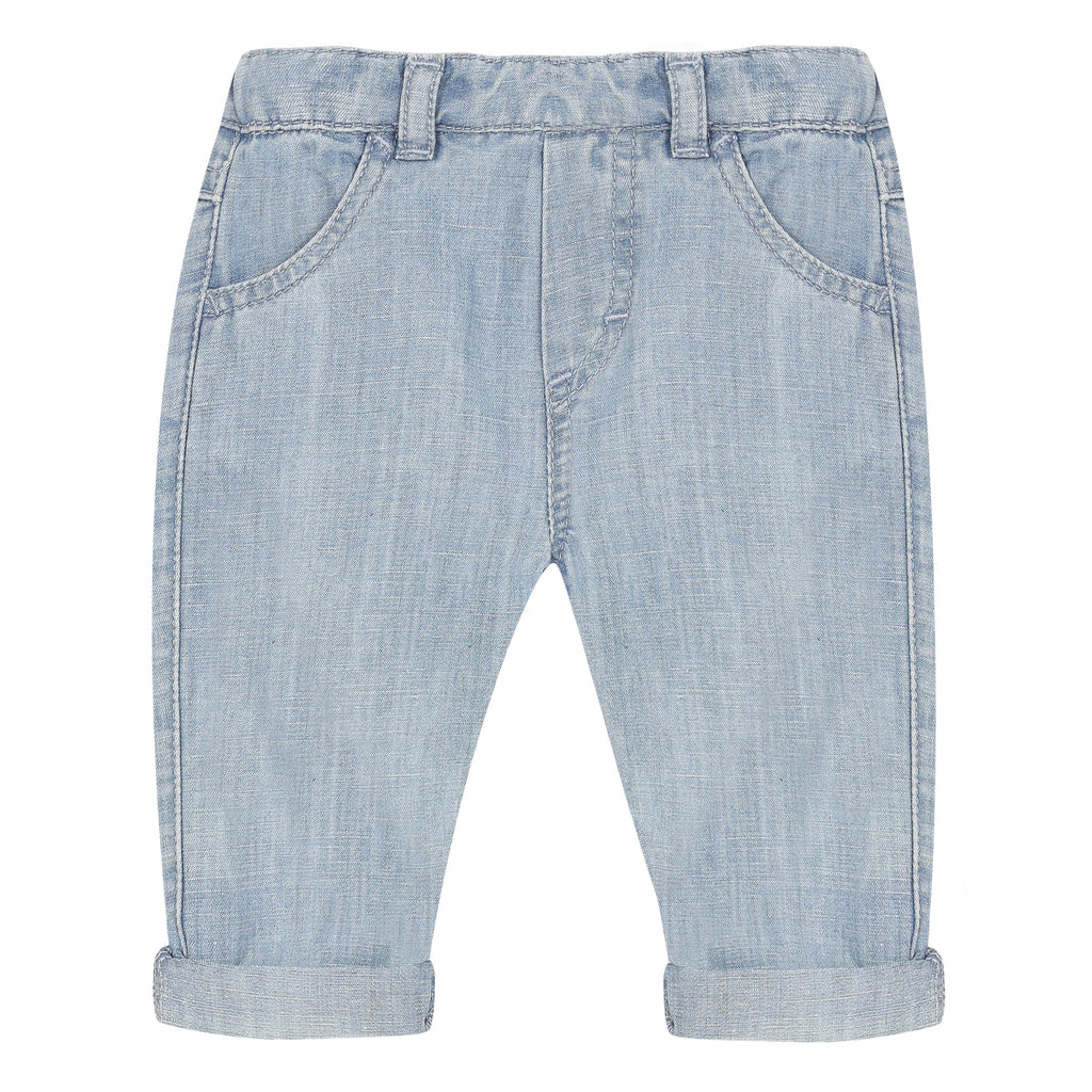 Trousers - Cotton Chambray and Linen