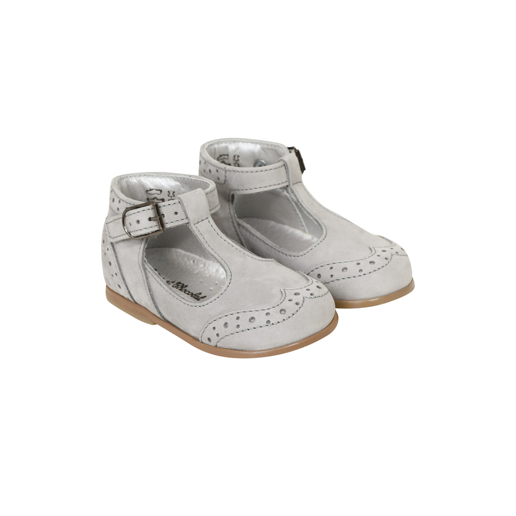 Shoes - First steps gray nubuck