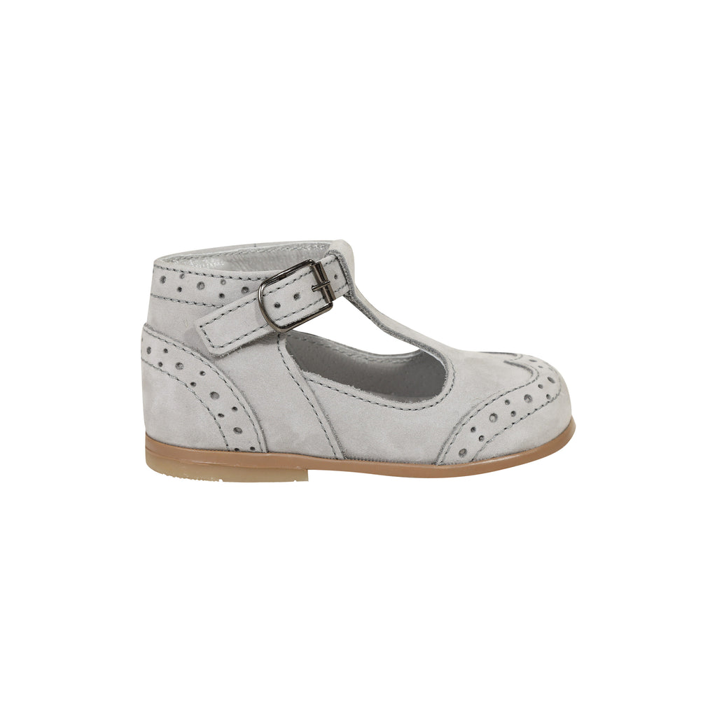 Shoes - First steps gray nubuck