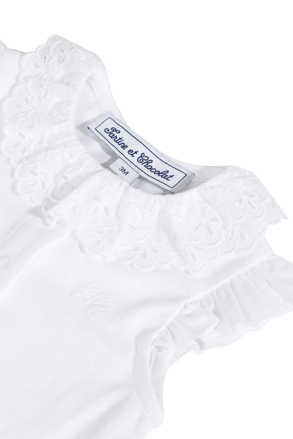 Body - blanc broderies anglaises