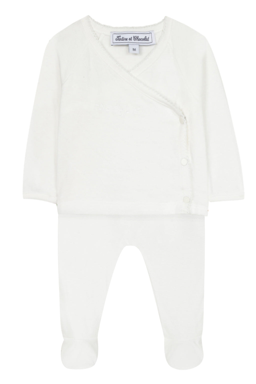 Outfit - Long White organic cotton chalk