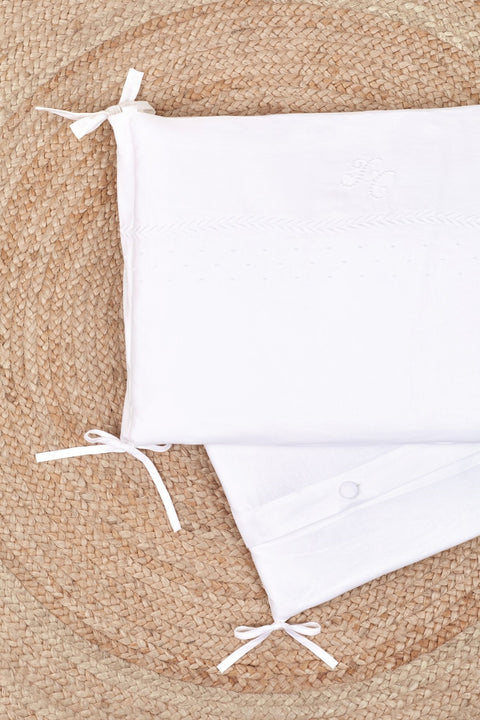 Adjustable bed bumper - Linge d'antan - Image principale