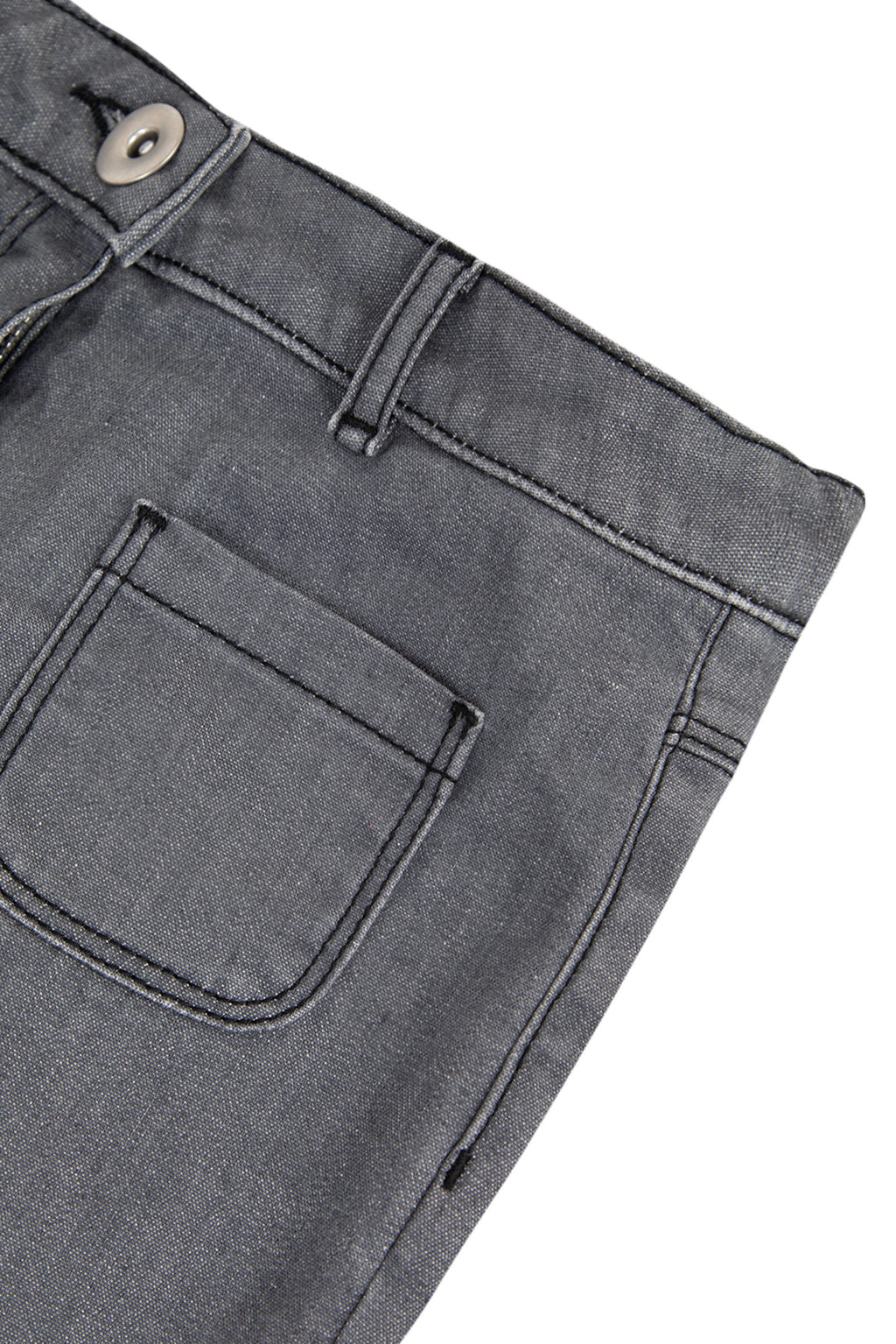 Trousers - Grey Denim anthracite