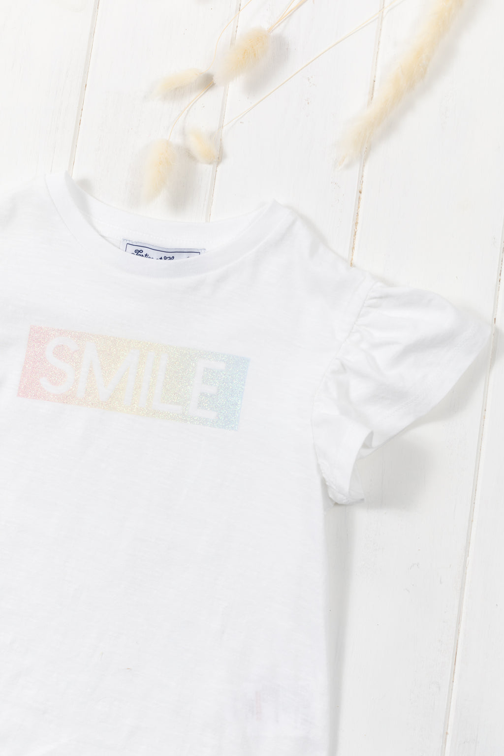 T -shirt - trui Wit glimlach