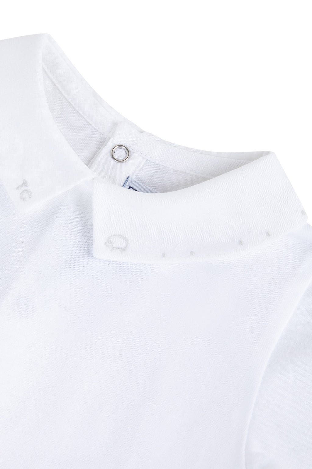 Body - Jersey White Pointed collar