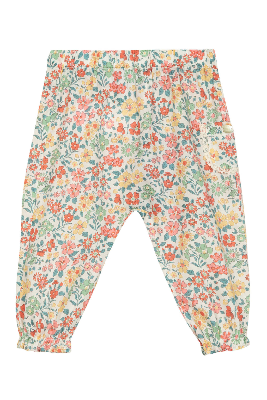 Pantaloni - Tessuto di cotone Liberty