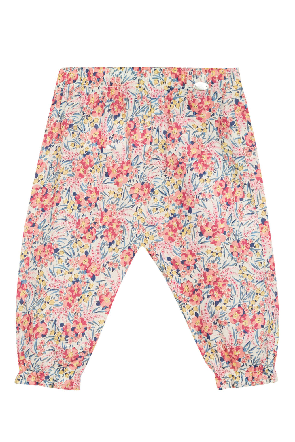 Trousers - Cotton fabric Liberty poppy