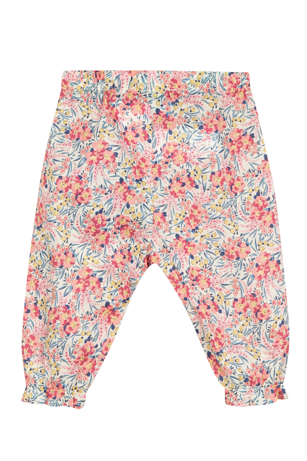 Trousers - Cotton fabric Liberty poppy