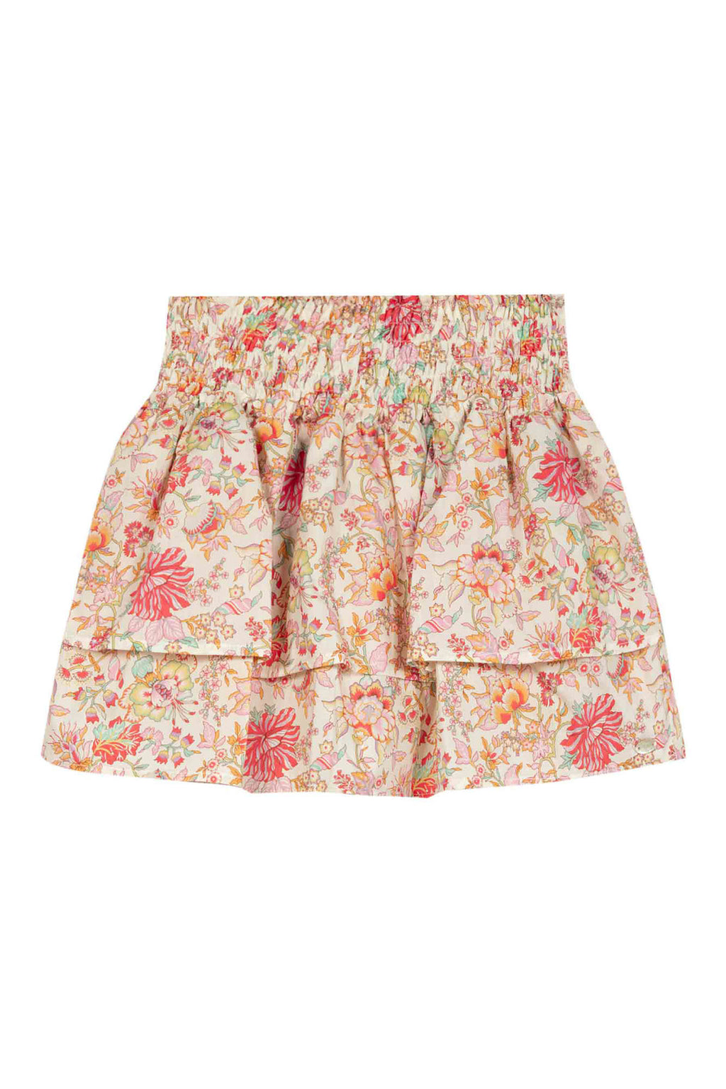 Skirt - Cotton fabric Liberty peony