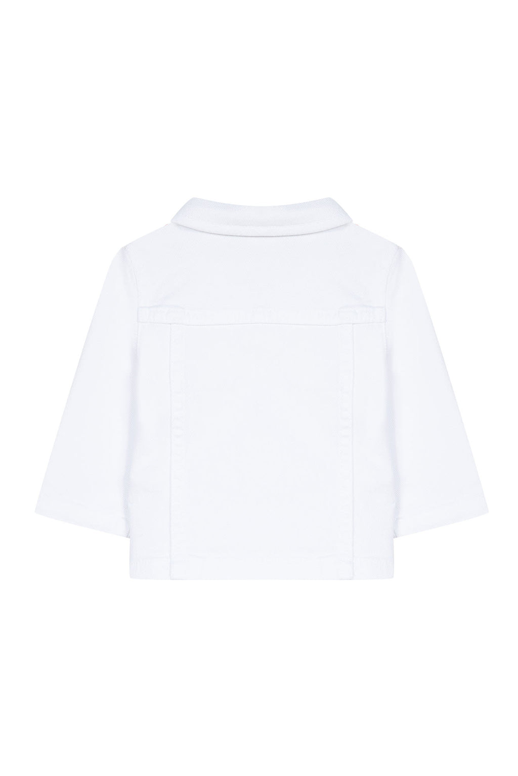 Jacket - cotton denim White