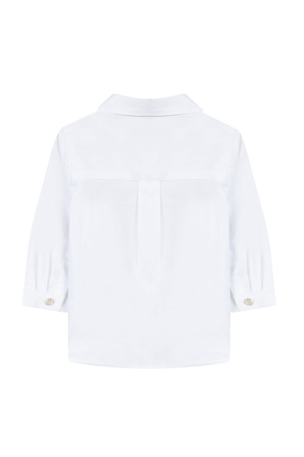 Shirt - White Poplin cotton