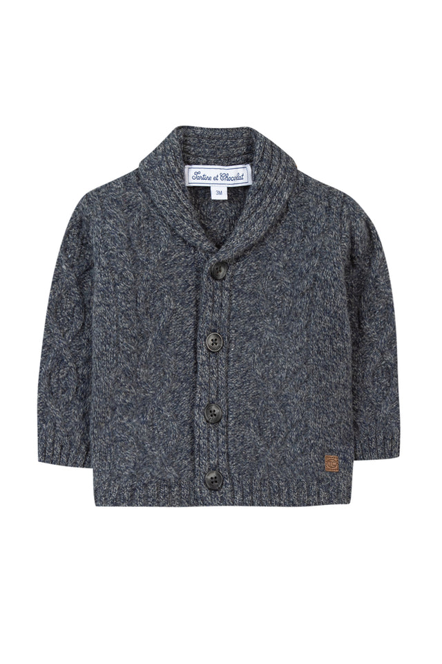 Cardigan - Ink Shawl collar - Image principale