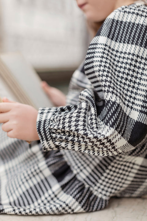 Robe - Pied de poule laine - Image principale