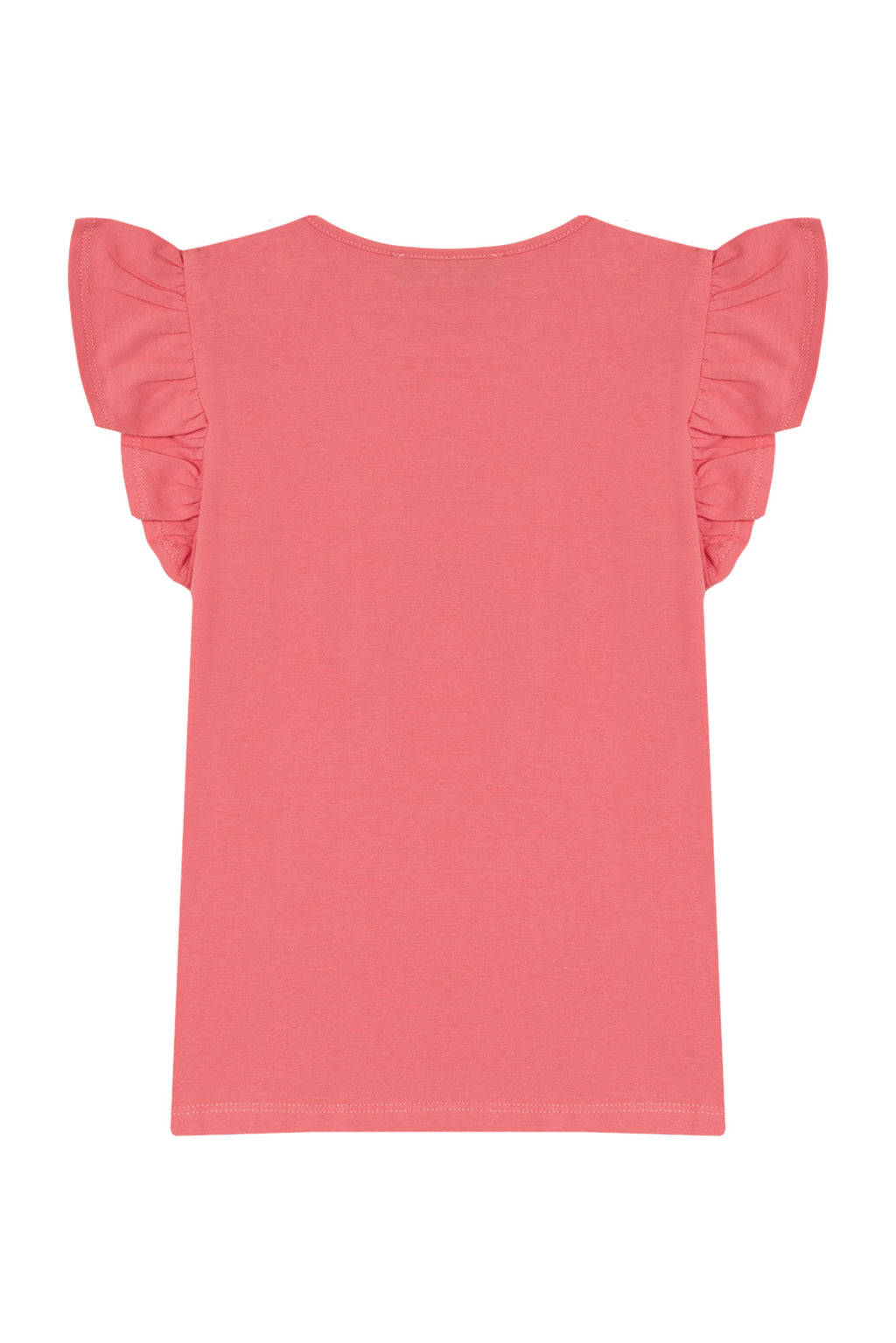 T-shirt - Roze Gedruktbloem