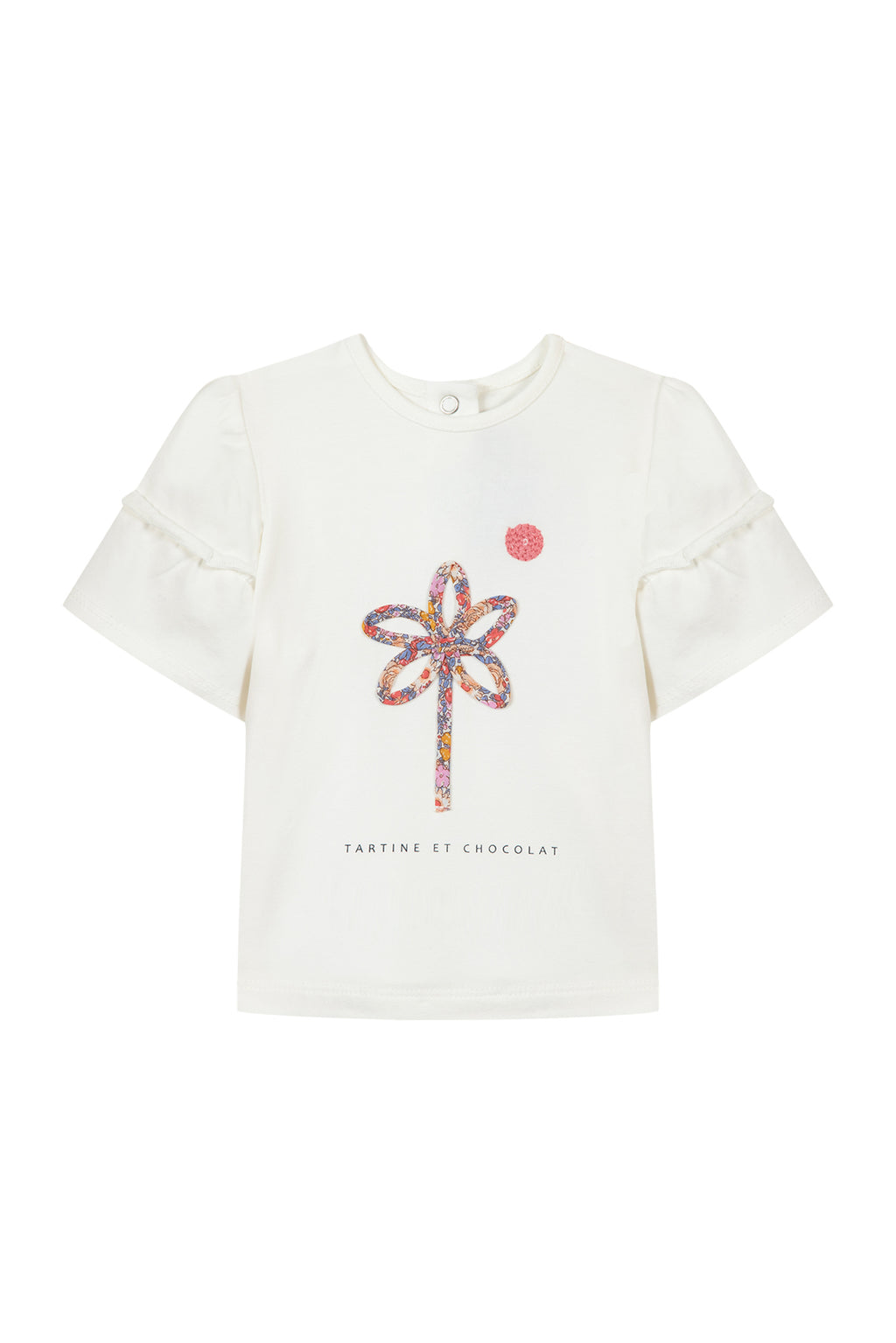 T-shirt - Pink  Illustration palm