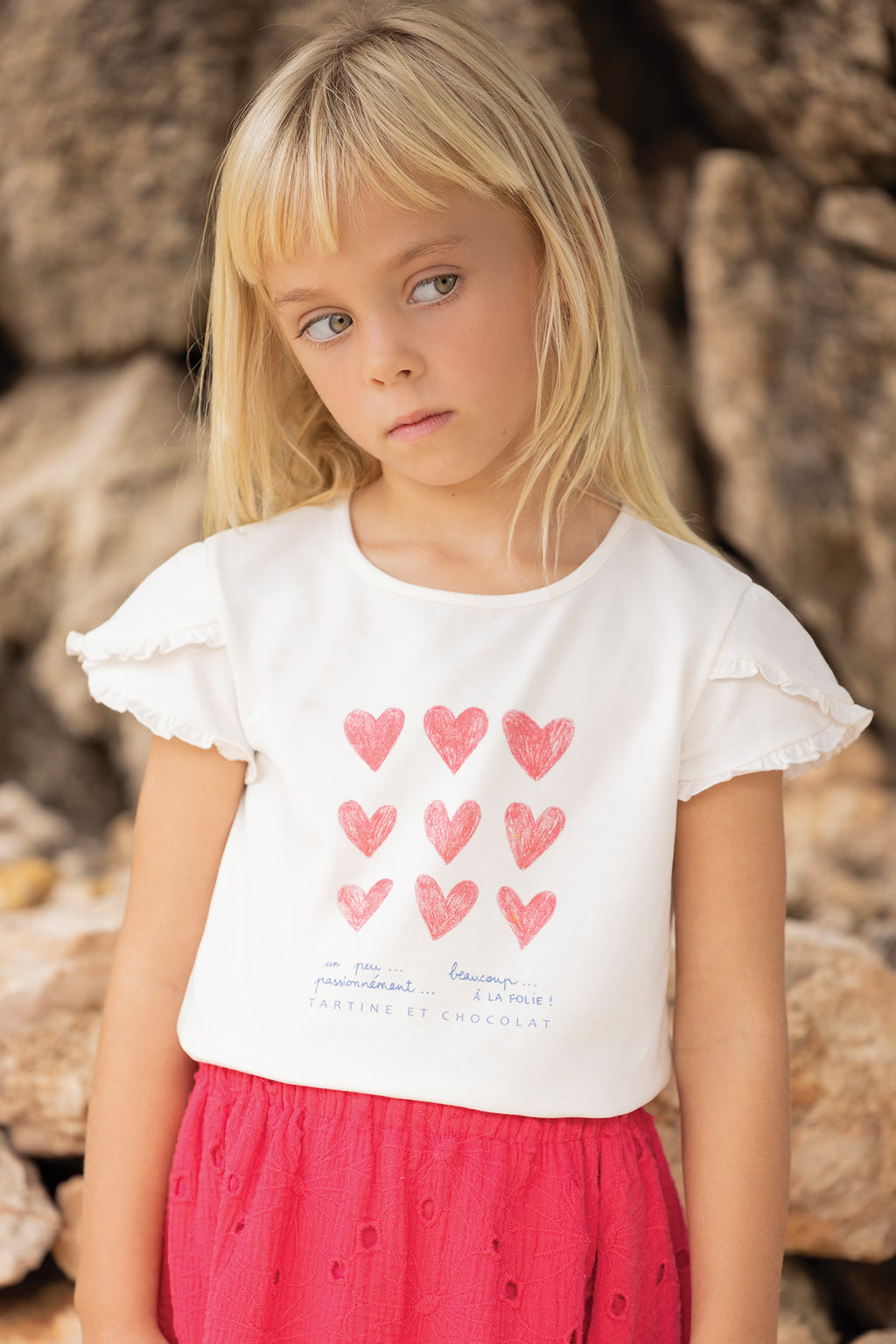 Maglietta - Madreperla  Illustrazione cuore