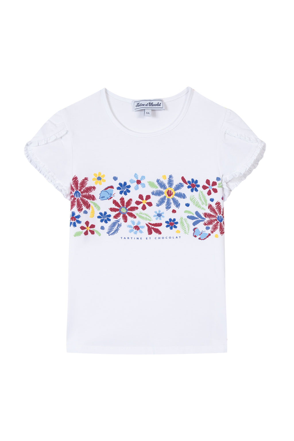 T -Shirt - Bougainvillier Illustration Blume