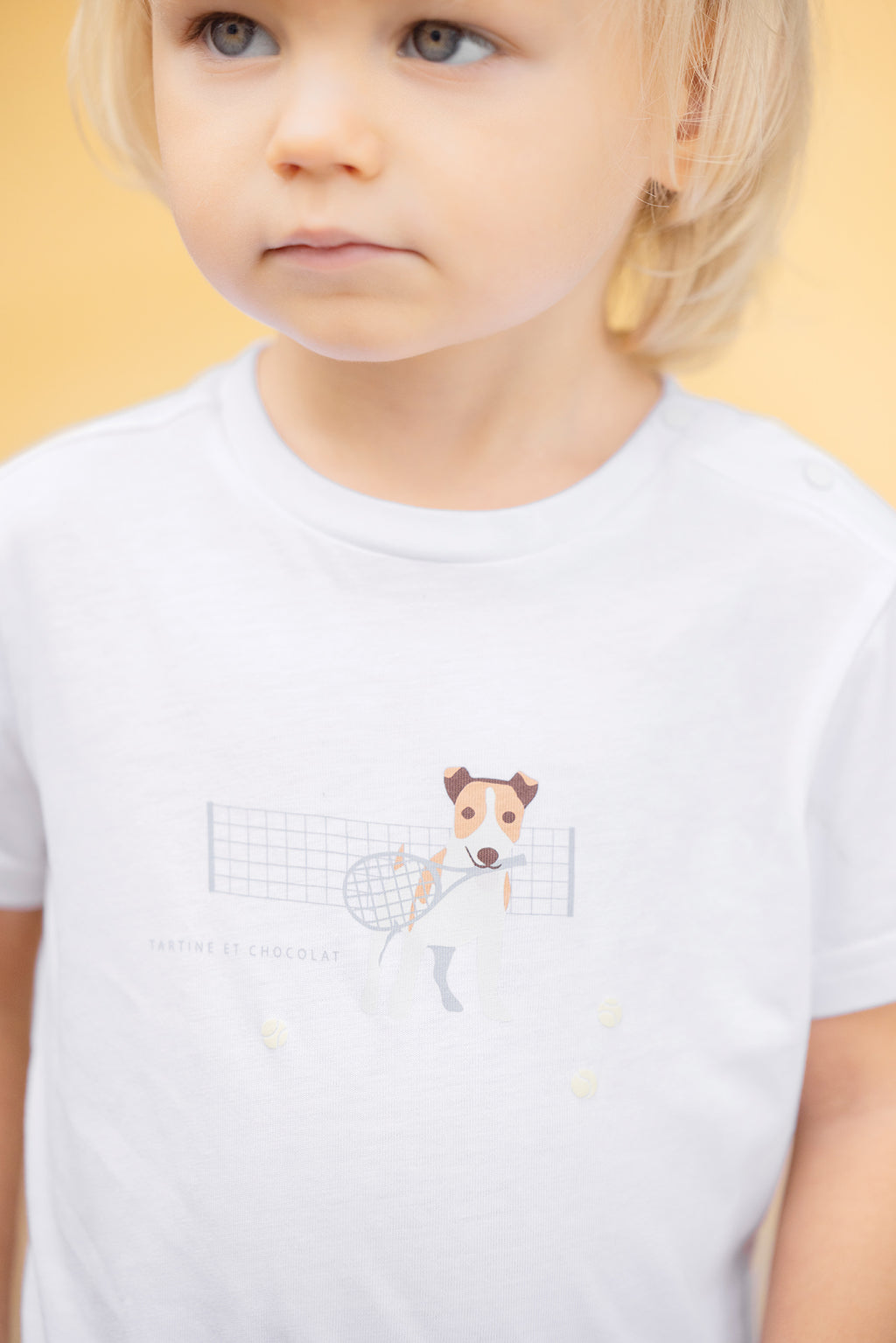 T -Shirt - Graphit Illustration Hund