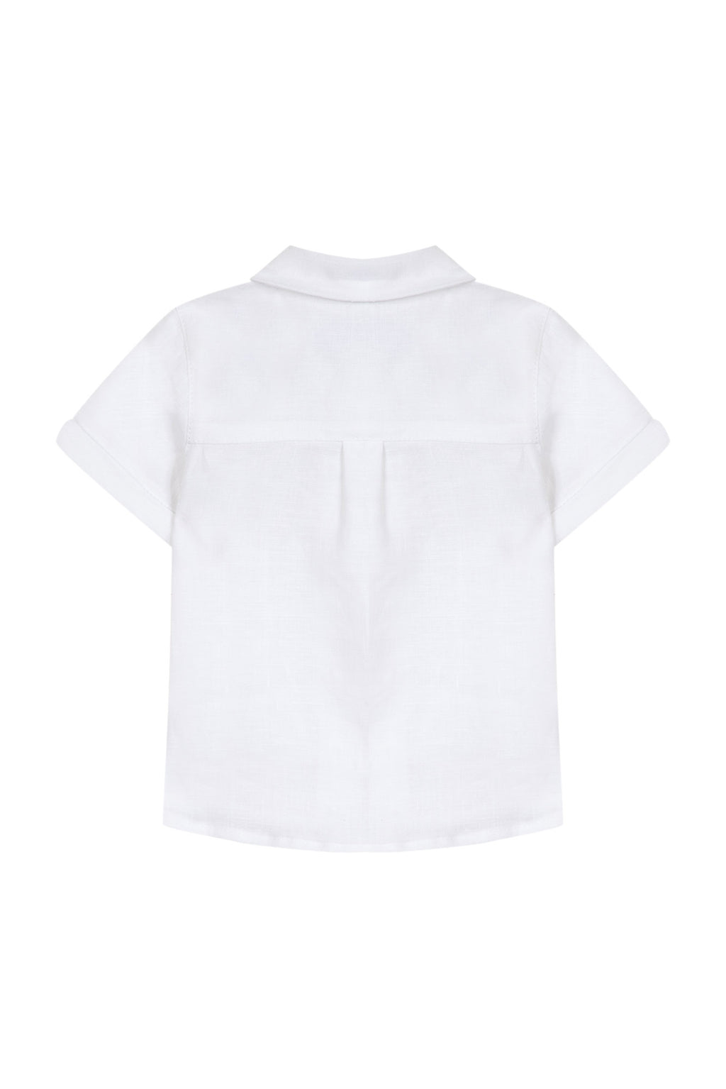 Camicia - Linen Bianco maniche corte