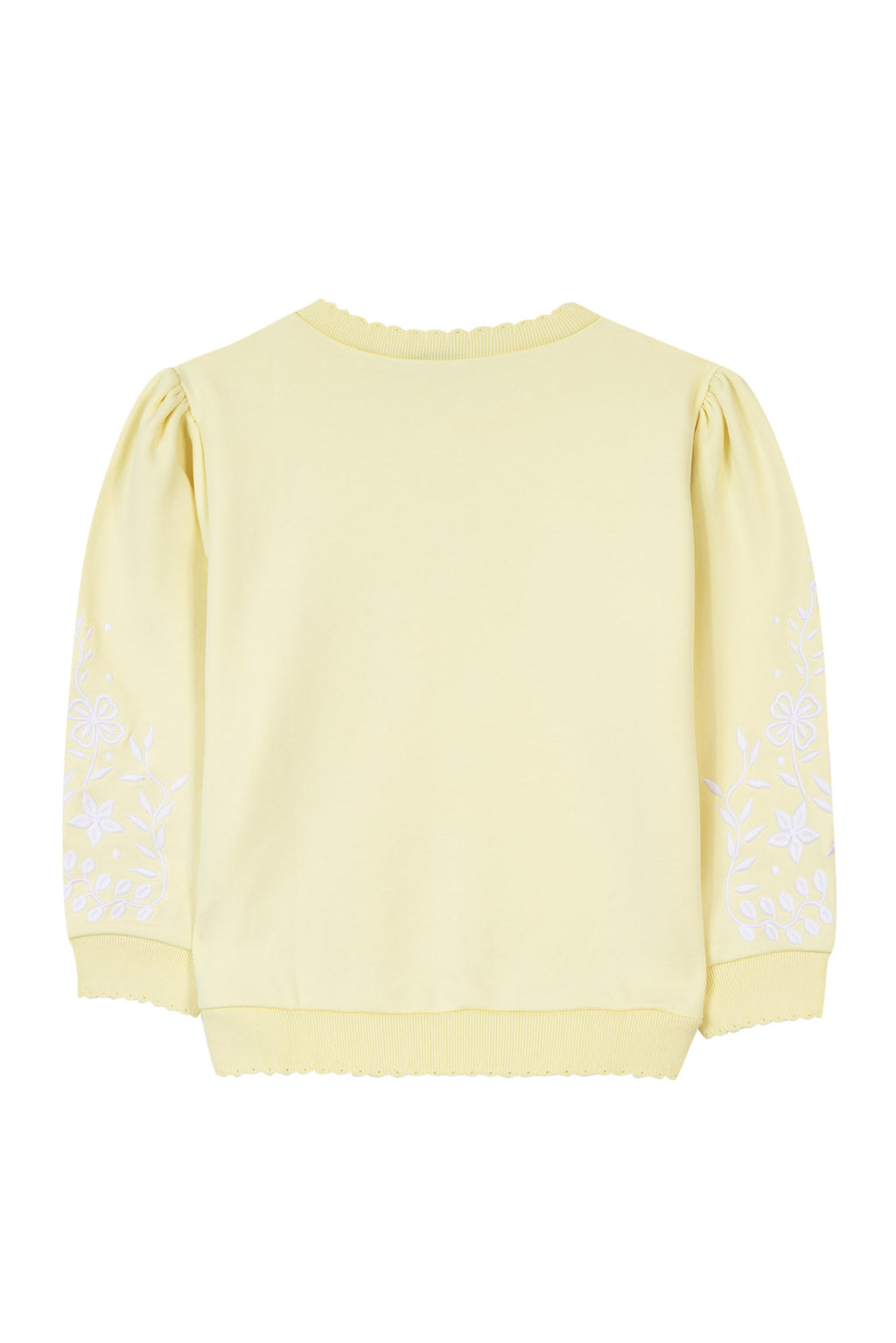 Sweatshirt - Yellow embroidery