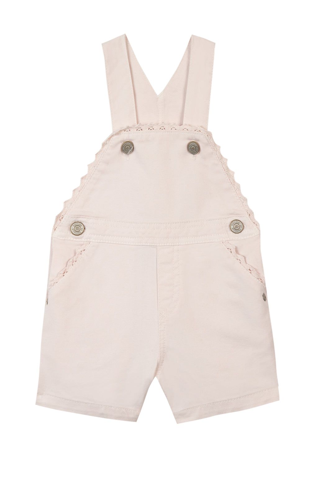 dungaree - Pink in Twill