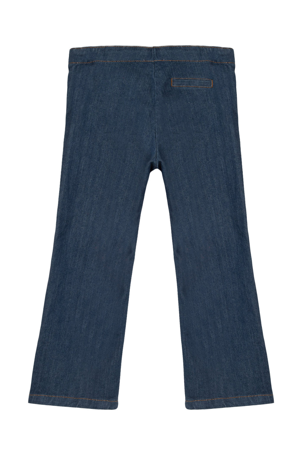 Jeans - Navy Drievoudige knoopsgat