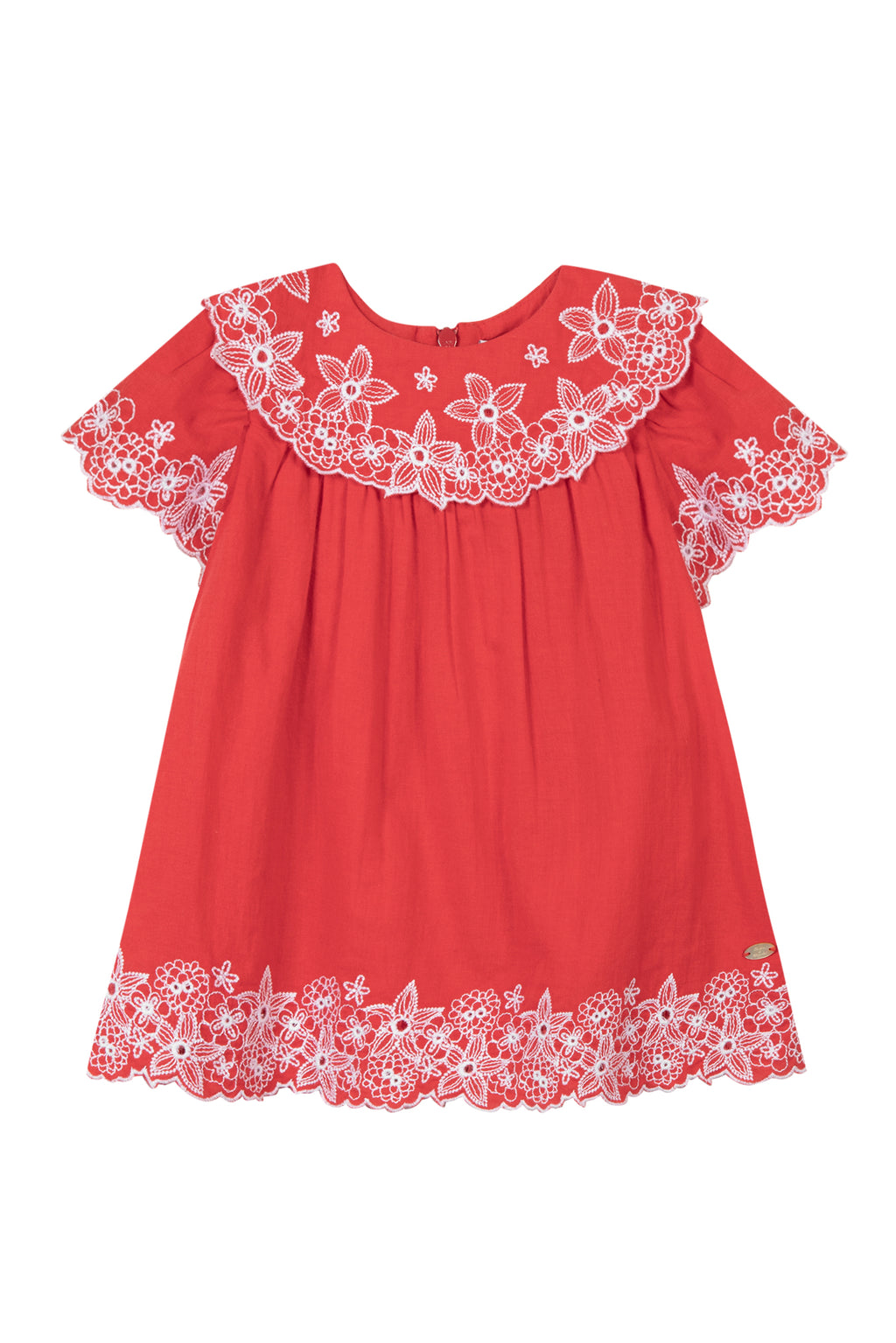 Robe - Coquelicot broderies anglaises