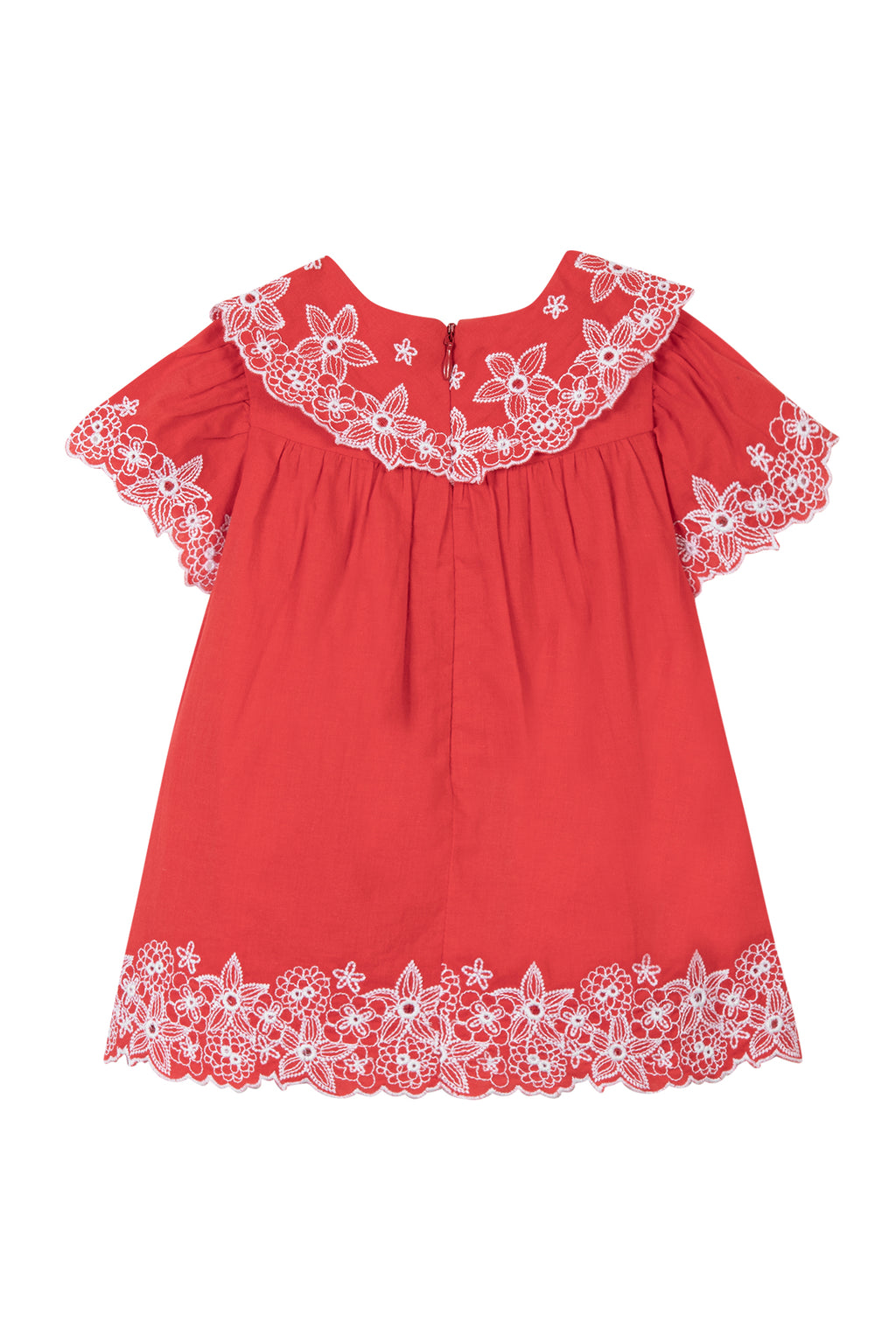 Robe - Coquelicot broderies anglaises