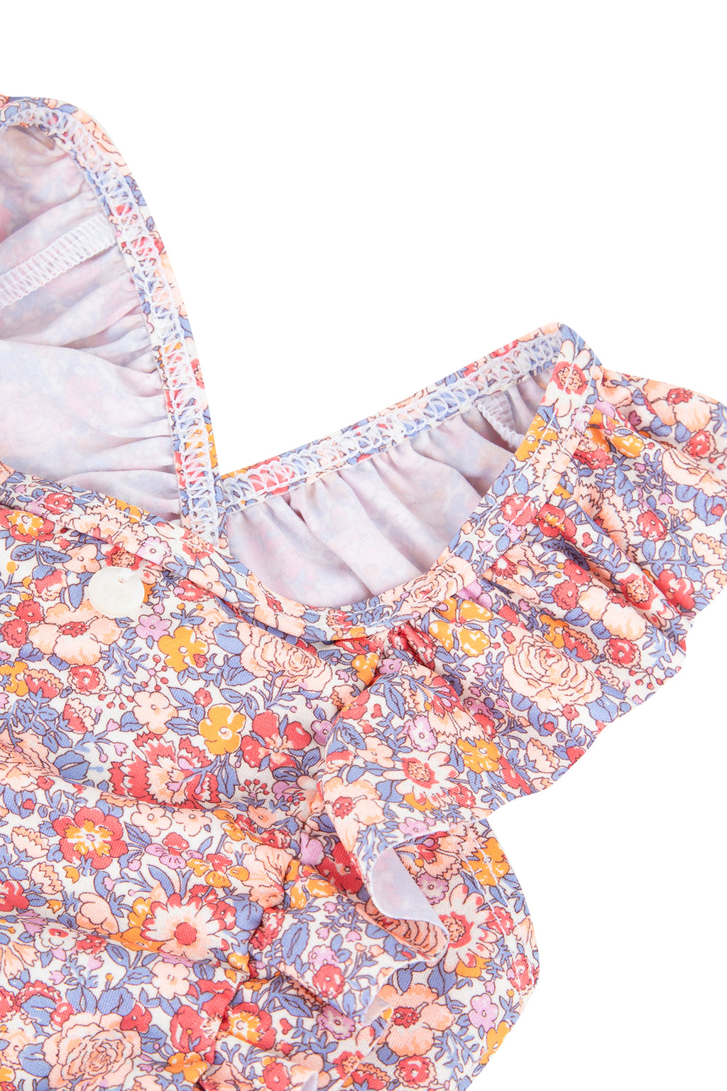 Swimsuit - 1 piece fabric Liberty Pink