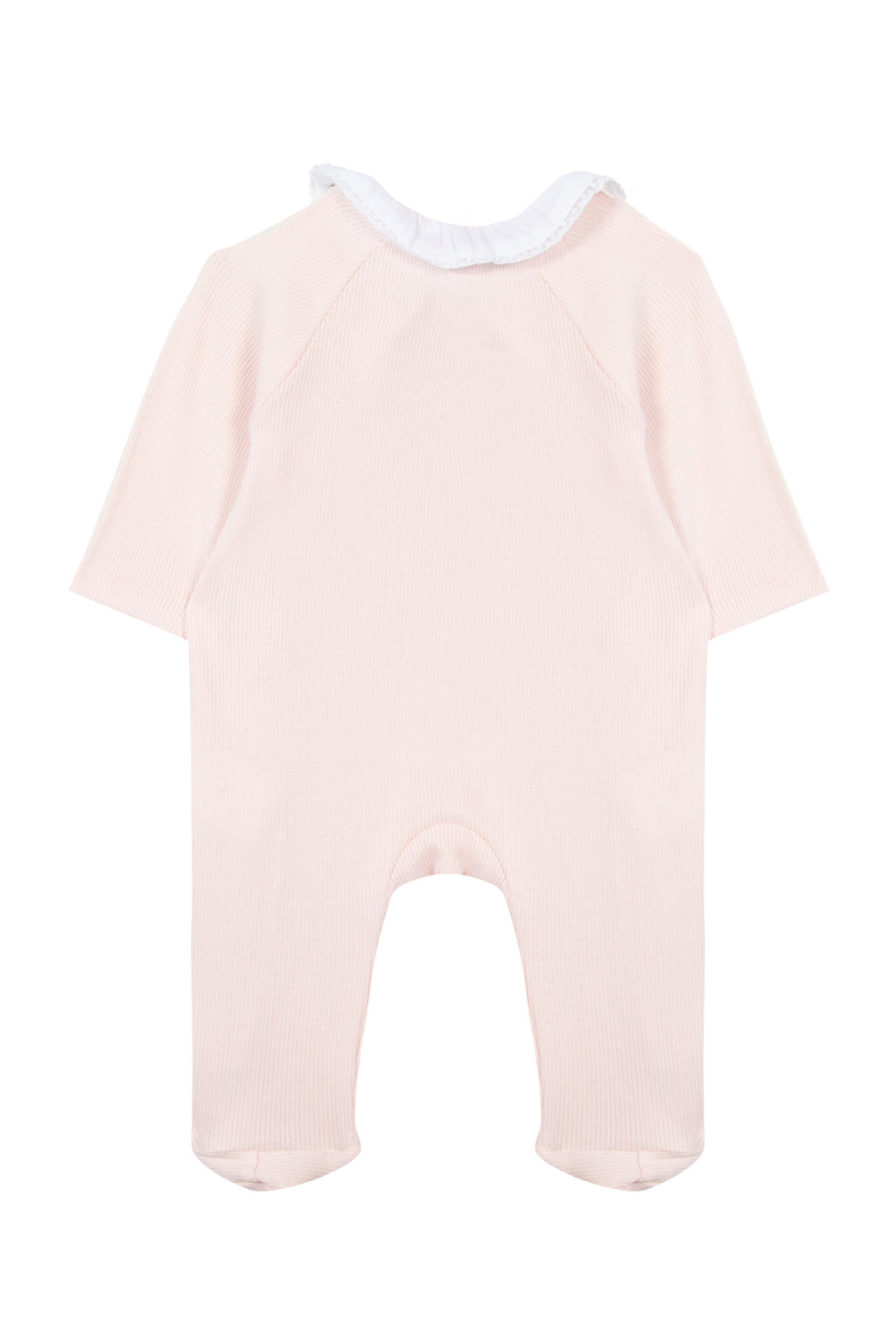 Pajamas - Pink cotton Ribbed