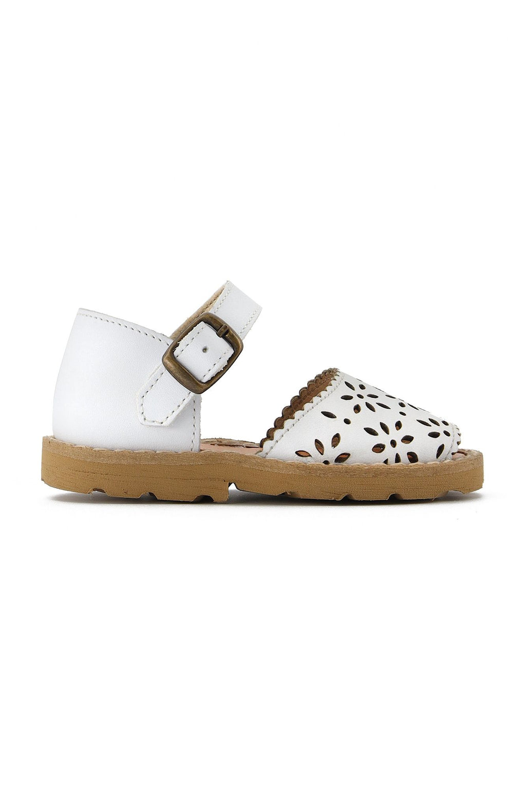 Shoes Minorquines X Tartine et Chocolat - openwork leather White